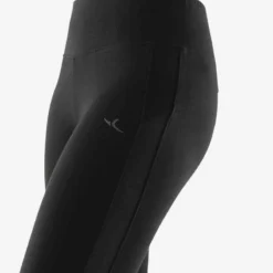 Legging Sport Taille Haute 520 Femme En Coton Noir -Sportmania legging sport taille haute 520 femme en coton noir 5