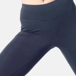 Legging Sport Taille Haute En Coton Femme 510 Bleu/rose -Sportmania legging sport taille haute en coton femme 510 bleuslashrose 5