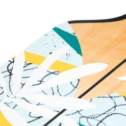 LONGBOARD DROP 100 FLORAL -Sportmania longboard drop mini core bleu 8