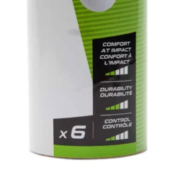 Lot De 6 Volants De Badminton En Plastique PSC 100 Medium - Blanc -Sportmania lot de 6 volants de badminton en plastique psc 100 medium blanc 11