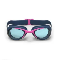 Lunettes De Natation - Xbase Print L - Verres Clairs - Marine Rose Or -Sportmania lunettes de natation 100 xbase print taille l mika bleu 2