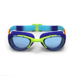 Lunettes De Natation - Xbase Dye S Verres Clairs - Bleu Orange -Sportmania lunettes de natation 100 xbase taille s dye rose bleu 2