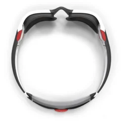 Lunettes De Natation - TURN Taille L - Verres Miroir - Noir / Blanc / Rouge -Sportmania lunettes de natation turn taille l verres fumes noir slash gris slash jaune 4