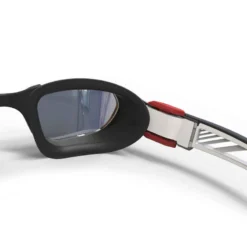 Lunettes De Natation - TURN Taille L - Verres Miroir - Noir / Blanc / Rouge -Sportmania lunettes de natation turn taille l verres fumes noir slash gris slash jaune 5