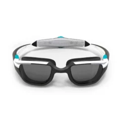 Lunettes De Natation - TURN Taille S - Verres Fumés - Blanc / Noir / Turquoise -Sportmania lunettes de natation turn taille s verres fumes blanc slash noir slash turquoise 2