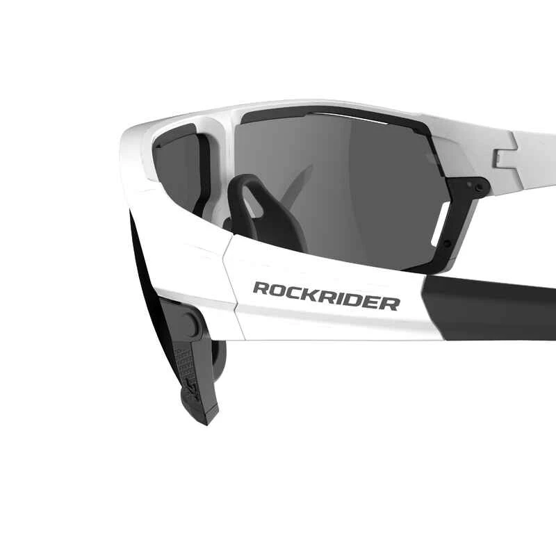 Rockrider LUNETTES VTT XC RACE BLANCHES VERRES INTERCHANGEABLES CAT 0+3 4 Rockrider LUNETTES VTT XC RACE BLANCHES VERRES INTERCHANGEABLES CAT 0+3 – Image 4
