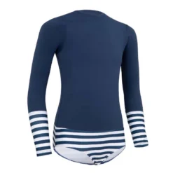 Maillot 1 Pièce Manches Longues Fille MAYA Bleu Marine -Sportmania maillot 1 piece manches longues fille maya bleu marine 6