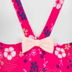 Maillot De Bain 1 Pièce Bébé Fille Rose Imprimé Fleurs -Sportmania maillot de bain 1 piece bebe fille rose imprime fleurs 3
