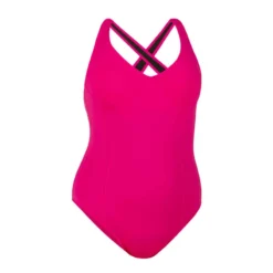 Maillot De Bain 1 Pièce De Natation Femme Pearl Rose Fushia -Sportmania maillot de bain 1 piece de natation femme pearl rouge 6