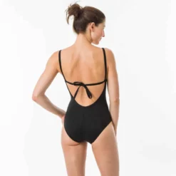 Maillot De Bain 1 Pièce Femme CLOE NOIR Dos Réglable X Ou U -Sportmania maillot de bain 1 piece femme cloe noir dos reglable x ou u 5