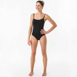 Maillot De Bain 1 Pièce Femme CLOE NOIR Dos Réglable X Ou U -Sportmania maillot de bain 1 piece femme cloe noir dos reglable x ou u 8