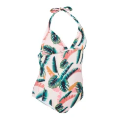 Maillot De Bain 1 Pièce Femme MAE JUNGLE, Noué Cou Et Dos, Avec Coques Amovibles -Sportmania maillot de bain 1 piece femme mae jiu noue cou et dos avec coques amovibles 2