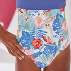 MAILLOT DE BAIN 1 PIECE FILLE 500 VIOLET -Sportmania maillot de bain 1 piece fille charlie 500 violet 3