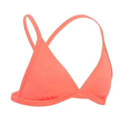 Maillot De Bain 2 Pièces Fille TAMARA 100 Corail -Sportmania maillot de bain 2 pieces noir tamara 100 4