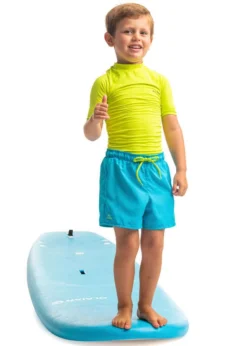 Short De Bain Bleu Turquoise -Sportmania maillot de bain boardshort garcon 50 dark blue tween 8