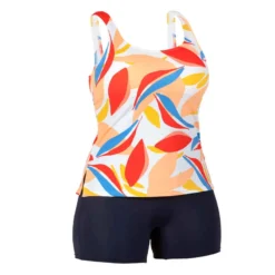 Maillot De Bain De Natation Femme 1 Pièce Tankini Shorty HEVA Lea Melon -Sportmania maillot de bain de natation femme 1 piece tankini shorty heva lea melon 8