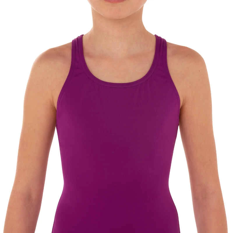Maillot De Bain De Natation 1 Pièce Fille Leony Violet 4 Maillot De Bain De Natation 1 Pièce Fille Leony Violet – Image 4
