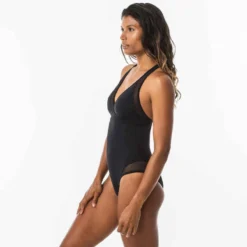 MAILLOT DE BAIN DE SURF 1 PIECE FEMME DOS X ISA NOIR -Sportmania maillot de bain de surf 1 piece femme dos x isa noir 3