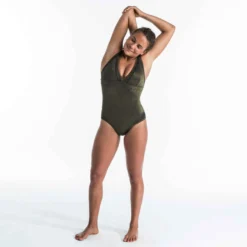 MAILLOT DE BAIN DE SURF 1 PIECE FEMME DOS X ISA PAILLETE NOIR OR -Sportmania maillot de bain de surf 1 piece femme dos x isa paillete noir or 9