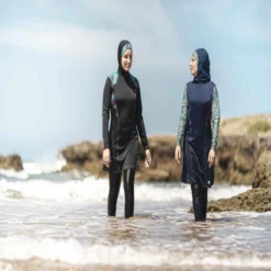 MAILLOT DE BAIN INTEGRAL BLEU FOLY -Sportmania maillot de bain integral black coral 4