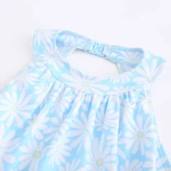 Maillot De Bain Jupe Une Pièce Pour Fille - CN 1P MINI AMBER DAISIES BLEU -Sportmania maillot de bain jupe une piece pour fille cn 1p mini amber daisies bleu 6