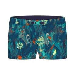 Maillot De Bain Natation Garçon - Boxer 100 Kibelt - All Yuka Turquoise -Sportmania maillot de bain natation garcon boxer 100 kibelt all yuka turquoise 5