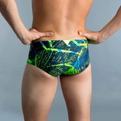 MAILLOT DE BAIN NATATION HOMME BANDEAU 900 KOLI VERT -Sportmania maillot de bain natation homme bandeau 900 koli vert 4