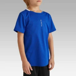 Kipsta Maillot De Football Enfant ESSENTIEL Bleu -Sportmania maillot de football enfant f100 bleu 2