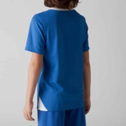 Kipsta Maillot De Football Enfant F100 Bleu -Sportmania maillot de football enfant f100 noir 4