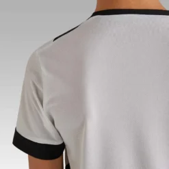 Kipsta Maillot De Football Enfant Manche Courte F500 Blanc -Sportmania maillot de football enfant manche courte f500 noir 6