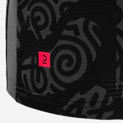 Kipsta MAILLOT DE FOOTBALL VIRALTO II MANCHES COURTES NOIR, GRIS & ROSE -Sportmania maillot de football viralto ii manches courtes noir gris rose 8