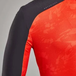 Rockrider MAILLOT MANCHES COURTES VELO VTT EXPL 500 ROUGE -Sportmania maillot manches courtes velo vtt expl 500 rouge 5