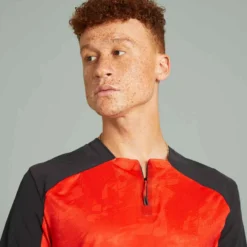 Rockrider MAILLOT MANCHES COURTES VELO VTT EXPL 500 ROUGE -Sportmania maillot manches courtes velo vtt expl 500 rouge 6