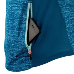 Rockrider MAILLOT MANCHES COURTES VELO VTT ST 100 FEMME TURQUOISE -Sportmania maillot manches courtes vtt st 100 femme turquoise 2