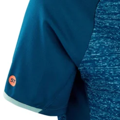 Rockrider MAILLOT MANCHES COURTES VELO VTT ST 100 FEMME TURQUOISE -Sportmania maillot manches courtes vtt st 100 femme turquoise 3