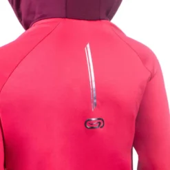 Maillot Manches Longues Fille D'athlétisme Temps Froid AT 500 Dégradé Corail -Sportmania maillot manches longues fille d athletisme temps froid at 500 degrade corail 3