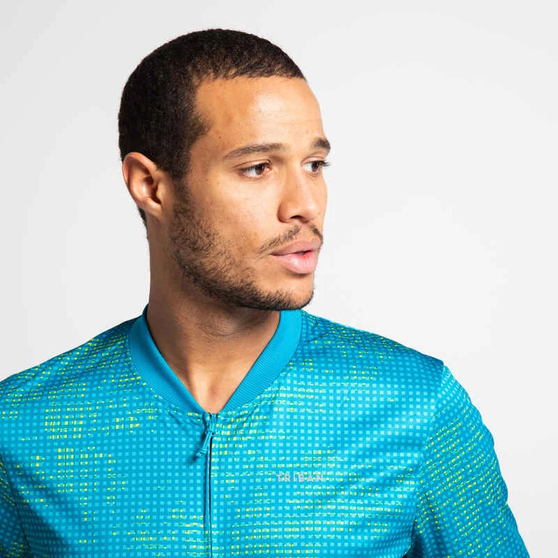 MAILLOT VELO ROUTE MANCHES COURTES ETE HOMME - RC100 TURQUOISE 3 MAILLOT VELO ROUTE MANCHES COURTES ETE HOMME - RC100 TURQUOISE – Image 3