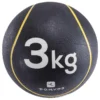 MÉDECINE BALL 3 Kg - DIAMÈTRE 22 Cm - FITNESS - JAUNE
