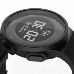 Kalenji Montre Chronomètre De Course à Pied W500 M Noire écran Reverse -Sportmania montre chronometre de course a pied w500 m blanche ecran reverse 2