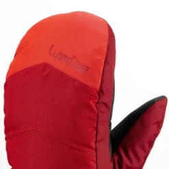 WEDZE MOUFLES DE SKI ENFANT 100 ROUGES -Sportmania moufles de ski enfant 100 rouges 3