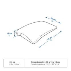 Quechua OREILLER DE CAMPING - COMFORT -Sportmania oreiller de camping comfort 2