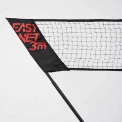 Easy Net Badminton 3m - Noir -Sportmania pack badminton easy net 3 m orange pop 2