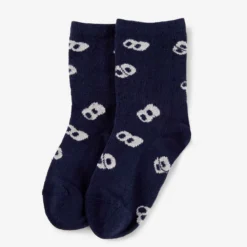 Lot De 5 Paires De Chaussettes Enfant - à Motifs -Sportmania pack de 5 chaussettes montantes enfant basique bleu a motifs 2