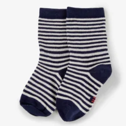 Lot De 5 Paires De Chaussettes Enfant - à Motifs -Sportmania pack de 5 chaussettes montantes enfant basique bleu a motifs 4