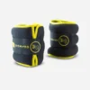 PAIRE D'HALTÈRES SOUPLES FITNESS 2*1 Kg - JAUNE
