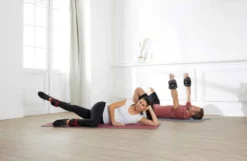 PAIRE D'HALTÈRES SOUPLES FITNESS 2*1 KG RÉGLABLES - BORDEAUX -Sportmania paire d halteres souples reglables fitness tonesoftbell 1 kg bordeaux 6