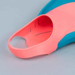 Palmes De Natation Tonifins 500 Bleu Corail -Sportmania palmes de natation longues tonifins bleu corail 3