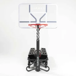 Panier De Basket Pliable Sur Roue Réglable De 2,40m à 3,05m - B500 Easy Box -Sportmania panier de basket enfantslashadulte b500 240m a 305m se regle et se range en 1mn 13