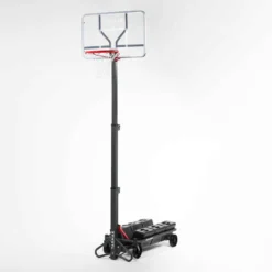 Panier De Basket Pliable Sur Roue Réglable De 2,40m à 3,05m - B500 Easy Box -Sportmania panier de basket enfantslashadulte b500 240m a 305m se regle et se range en 1mn 4