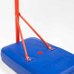 Panier De Basket Sur Pied Réglable De 1,30m à 1,60m Enfant - K500 Aniball Bleu -Sportmania panier de basketball enfant k500 aniball 130m a 160m jusqu a 8 ans 8